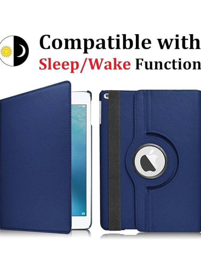 erorex [Rotating] Case for iPad Pro 12.9 inch [1st/2nd Gen 2015/2017], 360 Degree Stand [Auto Sleep/Wake] Folio Leather Smart Cover (Black) - Image 4