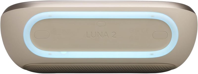 Harman Kardon Luna 2 Portable Bluetooth Speaker with AI Sound Boost, 12H Battery, IP67 Waterproof, Ambient Light, Auracast™ Multi-Speaker, Stereo Pairing, Deep Bass & Premium Aluminum Design HKLUNA2WSDEU Sand - Image 3