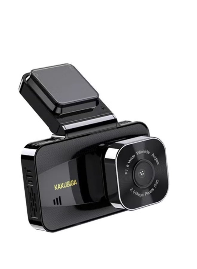 كاكوسيجا كاميرا سيارة Kakusiga KSC-1132 أمامية وخلفية 2 في 1، شاشة HD مقاس 3 بوصة، مسجل قيادة DVR، رؤية ليلية، زاوية تصوير 140°، تدعم بطاقة TF حتى 128 جيجابايت - Image 3