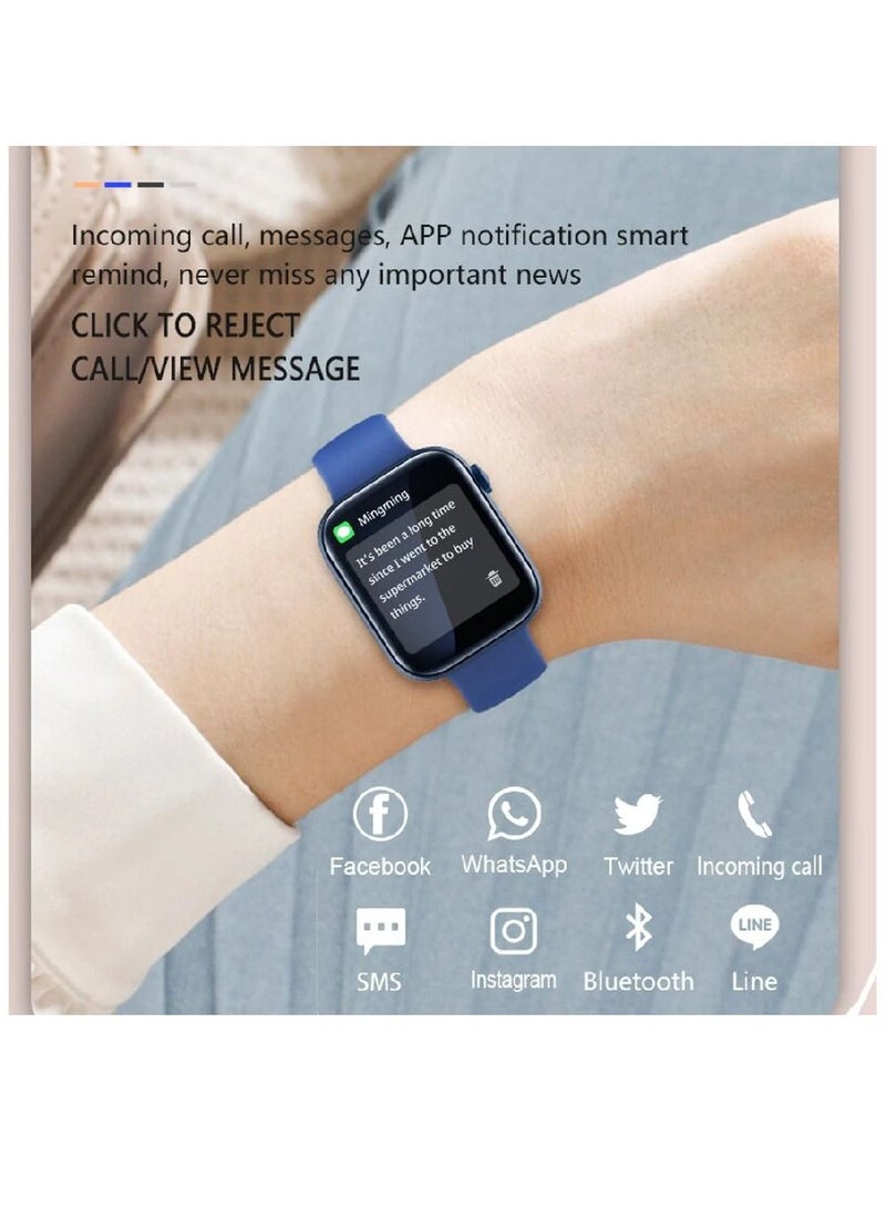 Zoom Plus Touch Screen Fitness Watch with Heart Rate, Blood Oxygen And Sleep Monitor, IP67 Waterproof Sports Smart Watch For Android IOS - Image 2