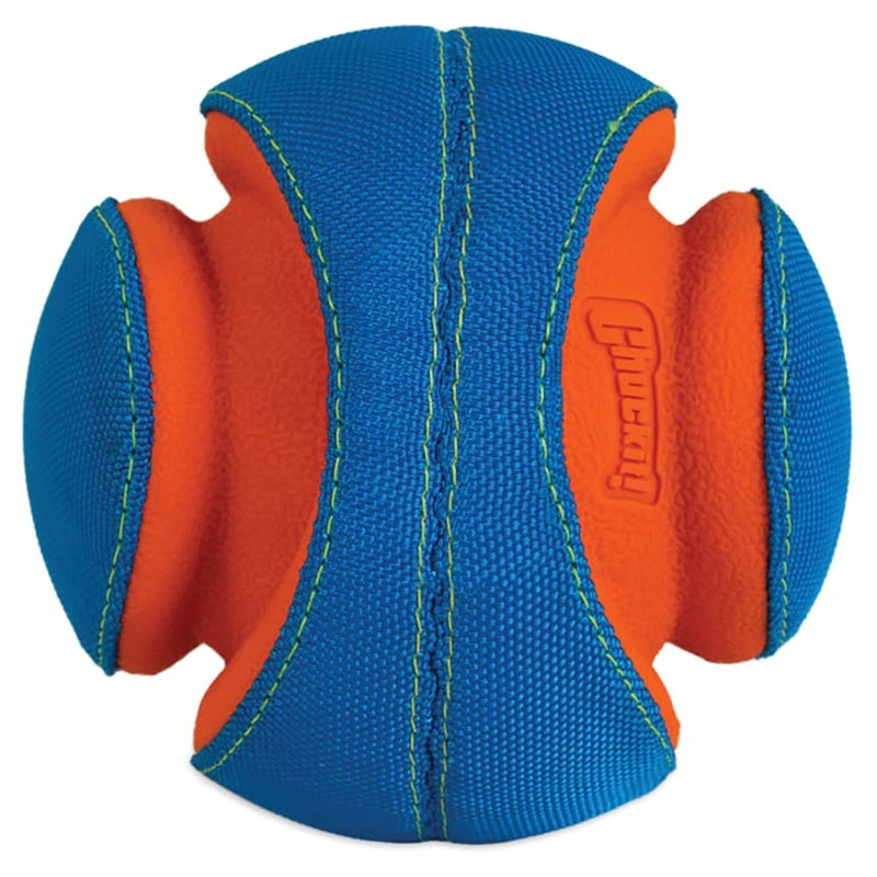 ChuckIt! Kick Fetch Dog Toy Ball With Giggle Sounds, Small - Image 4