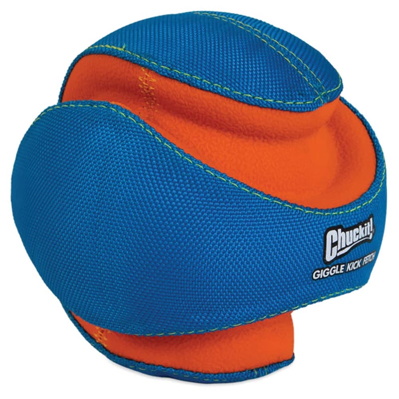 ChuckIt! Kick Fetch Dog Toy Ball With Giggle Sounds, Small - Image 3