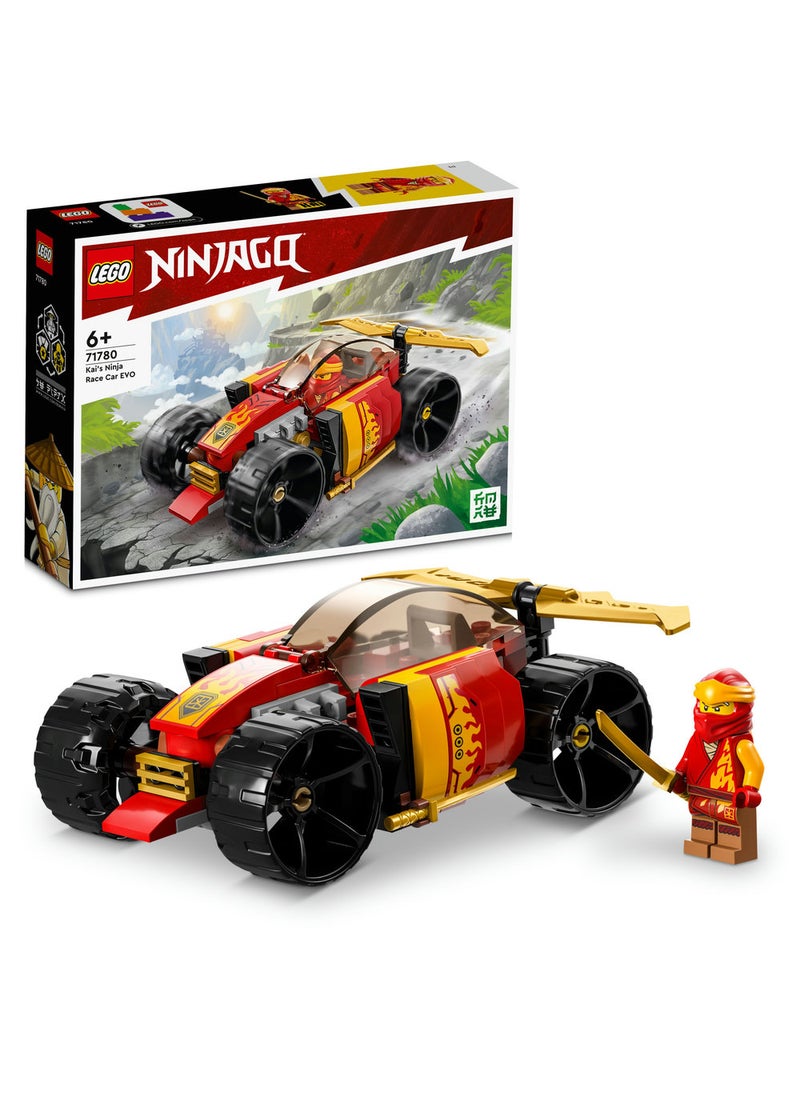 LEGO NINJAGO® Kai’s Ninja Race Car EVO 71780 Building Toy Set (94) Pieces  - Image 1