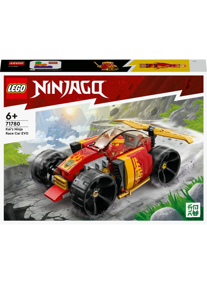LEGO NINJAGO® Kai’s Ninja Race Car EVO 71780 Building Toy Set (94) Pieces  - Image 2