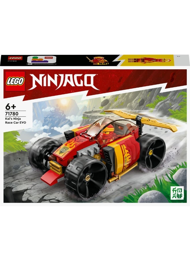 LEGO NINJAGO® Kai’s Ninja Race Car EVO 71780 Building Toy Set (94) Pieces  - Image 2