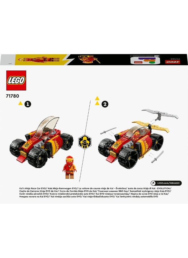 LEGO NINJAGO® Kai’s Ninja Race Car EVO 71780 Building Toy Set (94) Pieces  - Image 4