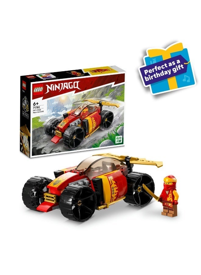 LEGO NINJAGO Kai’s Ninja Race Car EVO Toy Building Set 71780 (Age 6+, 94 Pieces) - Image 1