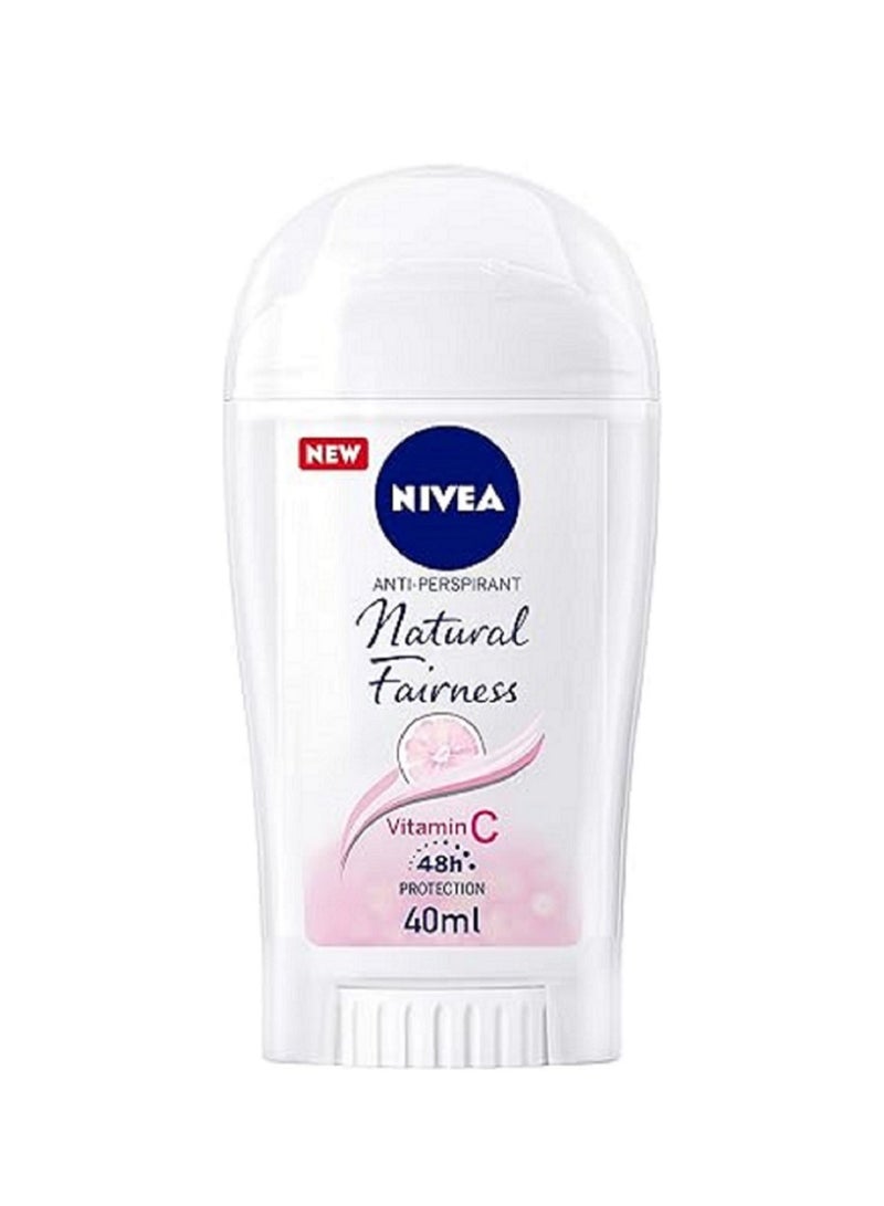 Nivea 2 قطعة مزيل عرق طبيعي للنساء 40 مل x 2 - Image 2