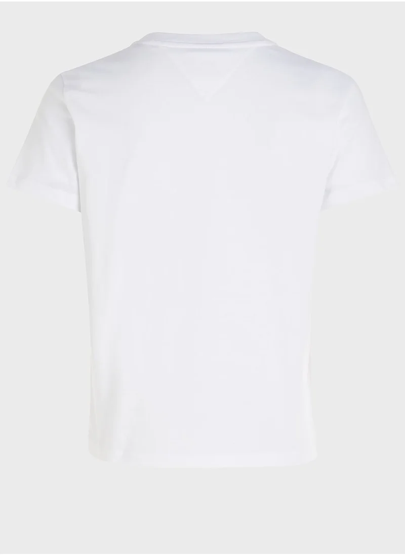 TOMMY JEANS Crew Neck Graphic T-Shirt