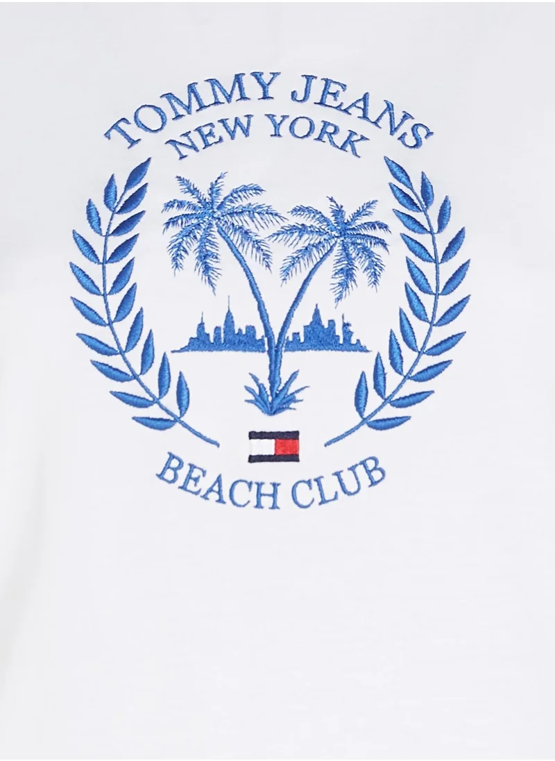 TOMMY JEANS Crew Neck Graphic T-Shirt