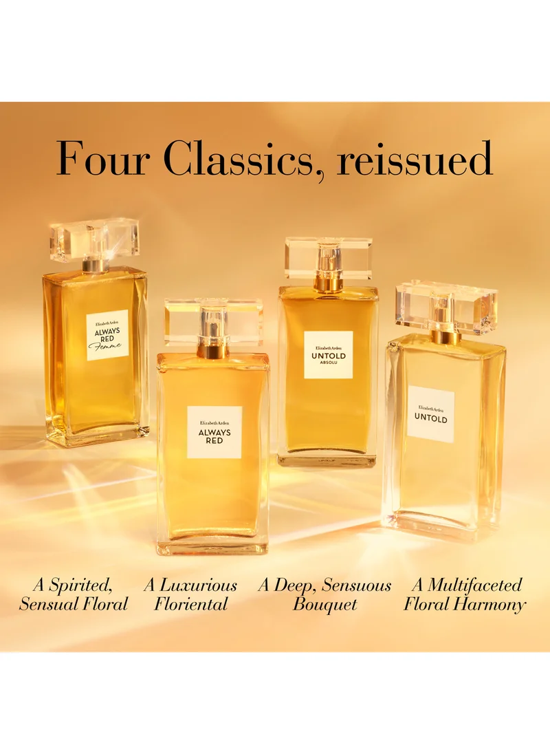 اليزابيث اردن Elizabeth Arden Untold Absolu Eau De Parfum Spray, 100Ml