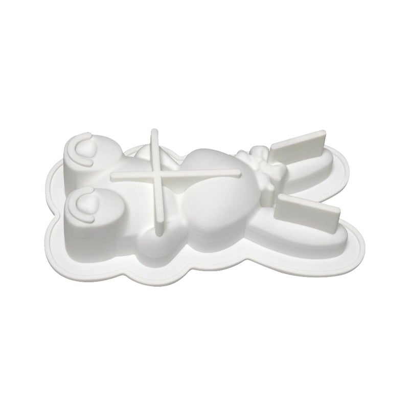 mostsom 3D Bow Bunny Silicone Candy Molds Silicone Molds for Hard Candy, Chocolate, Gummy Caramel, Ganache, Ice Cubes (Rabbit L_7x3.8x1.52inch) - Image 4