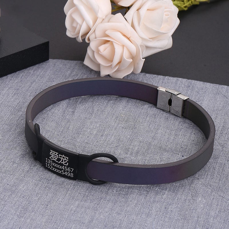 4PCS Stylish Pet Identity Anti-lost Cat Dog Identity Simple Pet Name - Image 3