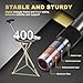 BigAlex Alloy Folding Cane with Seat Lightweight Adjustable Walking Cane with Seat Cane Seat with LED for WomanMan Comfortable Handle and 3 NonSlip Legs Walking Stick for SeniorsBlack - Image 4
