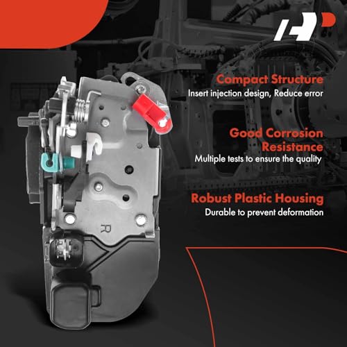 A-Premium Door Latch Lock Actuator Compatible with Dodge Vehicles - Ram 1500 2003-2008, Ram 2500/Ram 3500 2003-2010, Ram 4000 2008, Ram 4500/Ram 5500 2008-2010 - Rear Right Passenger Side - Image 5