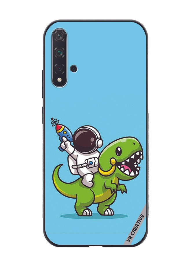 VR CREATIVE Protective Case Cover For Huawei Nova 5T Dinosaur Design Multicolour - Image 1