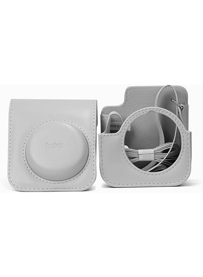 Carion INSTAX MINI 12 Protective Case Compatible with Instax Mini 12 Camera PU Leather Bag with Pocket and Adjustable Shoulder Strap - Image 2