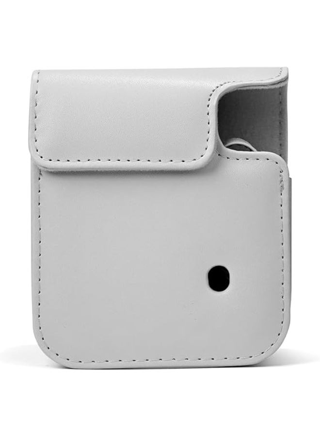 Carion INSTAX MINI 12 Protective Case Compatible with Instax Mini 12 Camera PU Leather Bag with Pocket and Adjustable Shoulder Strap - Image 4