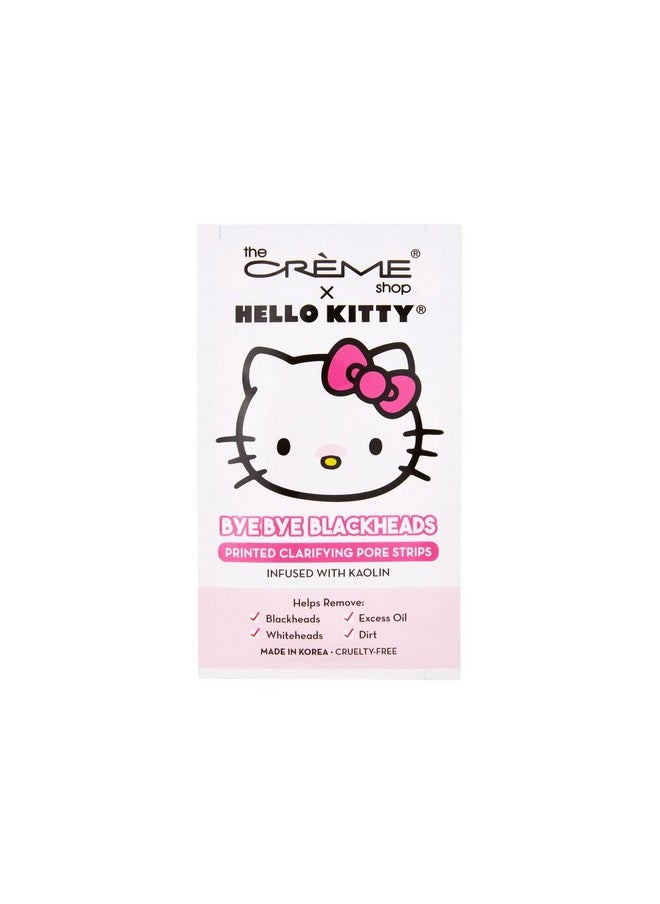 The Crème Shop He Crème Shop Hello Kitty Bye Bye Blackheads Nose Pore Strips (Set Of 6)  - Image 4