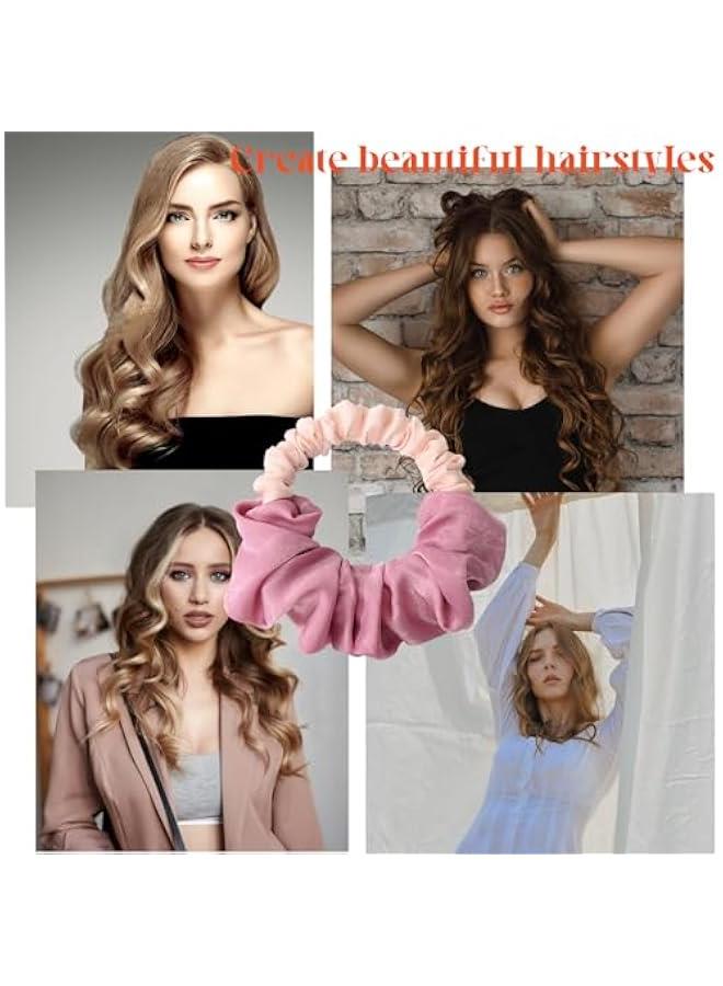 Heatless Curling Kit: Headband Curler with Hook, Overnight Soft Scrunchie for Easy Curl Styling - Image 4