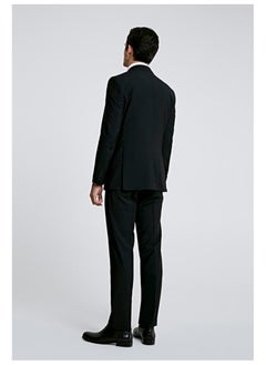 D'S DAMAT بدلة كلاسيكية سوداء من دس دامات - 86% صوف  - Image 4