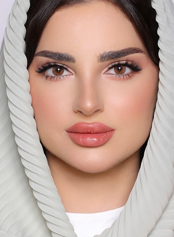 Luminous Coffee Brown Color Of Luminous Lenses , They Make You Beauty, Delicacy, And Enlarge The Eyes. They Are Comfortable And Soft And Can Be Worn For Long Duration, And They Allow Oxygen To Penetrate - Image 1