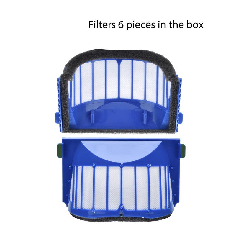 JoyBros Replacement Parts Accessories Kit for irobot Roomba 600 Series 694 695 677 671 690 680 660 650 620 614 595 585 564,3 Bristle & Beater Brushes, 6 Filters, 8 Side Brushes  - Image 4