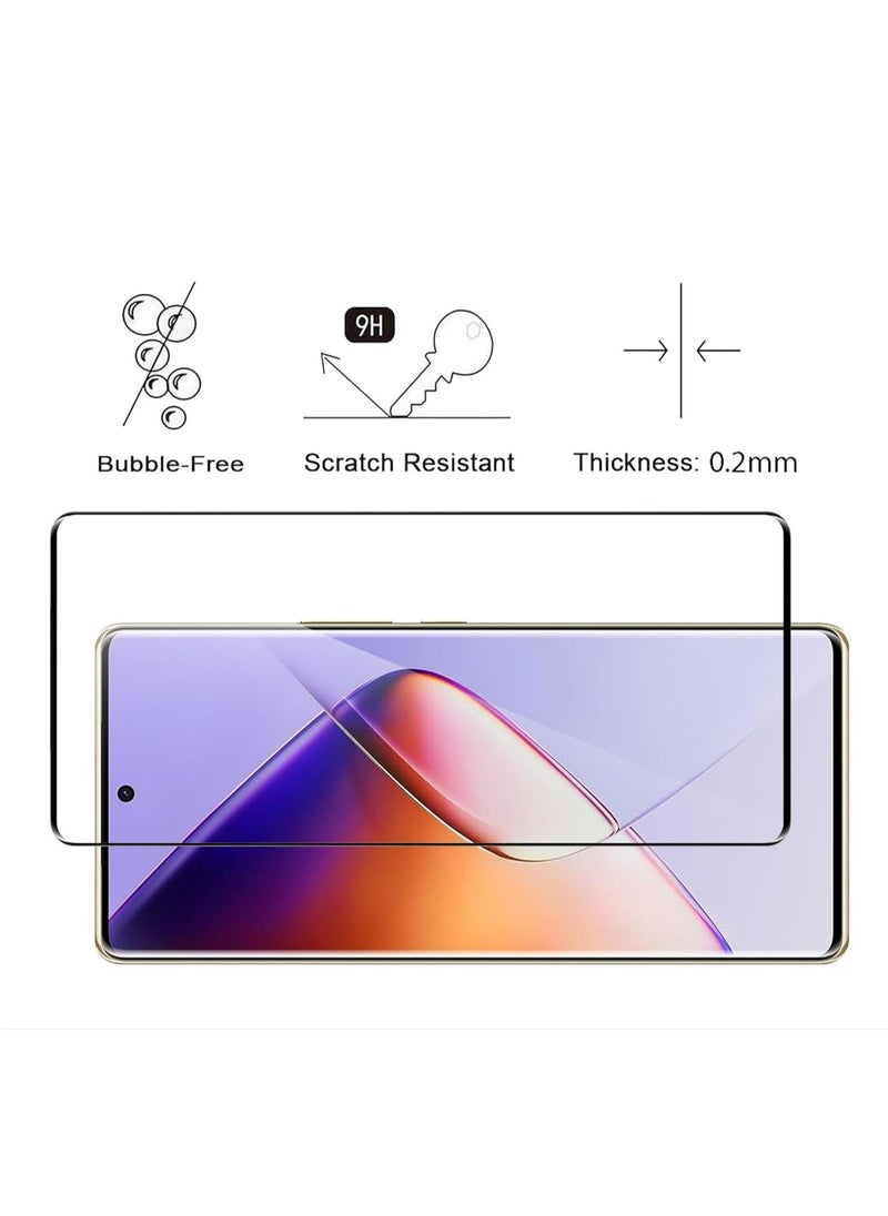 Fankalo - [عبوتان] واقي شاشة لهاتف Infinix Note 40 Pro/Infinix Note 40 Pro+ 5G مصنوع من زجاج عالي النفاذية ومقاوم للخدش - Image 1