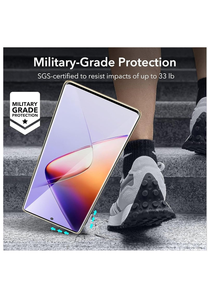 Fankalo - [عبوتان] واقي شاشة لهاتف Infinix Note 40 Pro/Infinix Note 40 Pro+ 5G مصنوع من زجاج عالي النفاذية ومقاوم للخدش - Image 1