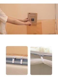 LIMOS Mosquito Net for Beds Portable Folding Triple Door Travel Bed Tents Crib Netting  - Image 3