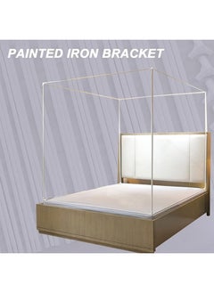 LIMOS Mosquito Net for Beds Portable Folding Triple Door Travel Bed Tents Crib Netting  - Image 4