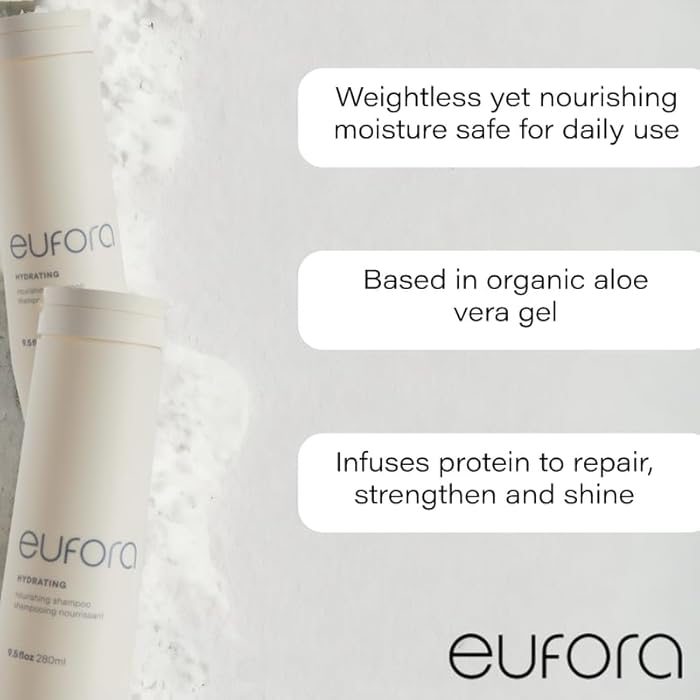 Eufora Hydrating Nourishing Shampoo 9.5 Fl. Oz - Image 2