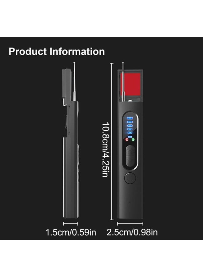 SUKILO 4-in-1 Mini Detector for Privacy Protection – RF Signal, Magnetic Field, Optical Lens & Flashlight Detection, Rechargeable, Portable Anti-Signal Device for Travel, Hotel, Office, Home Use  - Image 3