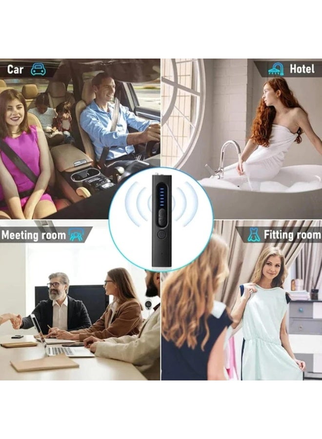 SUKILO 4-in-1 Mini Detector for Privacy Protection – RF Signal, Magnetic Field, Optical Lens & Flashlight Detection, Rechargeable, Portable Anti-Signal Device for Travel, Hotel, Office, Home Use  - Image 4