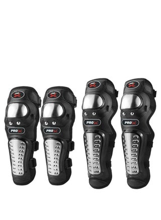 Pro Biker Metal Knee and Elbow Guards Motorcycle High Strength Protection Knee Elbow Pads Set for Scooters / Motorcycles - pzsku/Z23A7A7ADC7B1D716B506Z/45/1745406030/c5e37a6c-72b9-4bf9-8a87-632f88d6da69