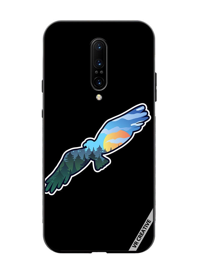 VR CREATIVE Protective Case Cover For OnePlus 7 Pro Wild Eagle Design Multicolour - Image 1