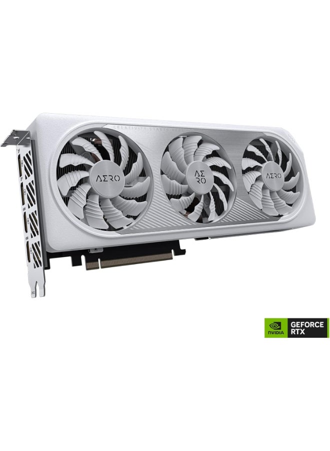 GIGABYTE GV-N406TAERO OC-8GD GeForce RTX 4060 Ti AERO OC 8G Graphics Card, 3X WINDFORCE Fans, 8GB 128-bit GDDR6, Video Card - Image 3