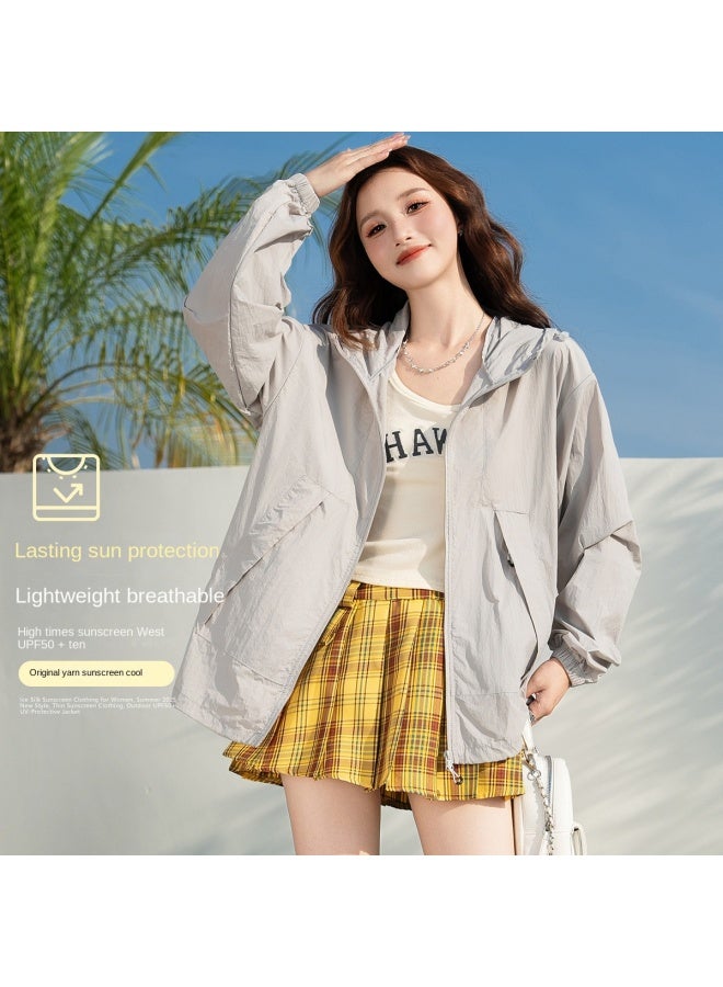 Baleno Upf50+ Women's Hooded Sun Protection Jacket - Lightweight, Breathable & Versatile For Summer Commute & Daily Wear - Image 2