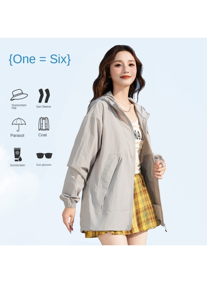 Baleno Upf50+ Women's Hooded Sun Protection Jacket - Lightweight, Breathable & Versatile For Summer Commute & Daily Wear - Image 4
