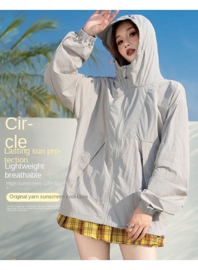 Baleno Upf50+ Women's Hooded Sun Protection Jacket - Lightweight, Breathable & Versatile For Summer Commute & Daily Wear - Image 1