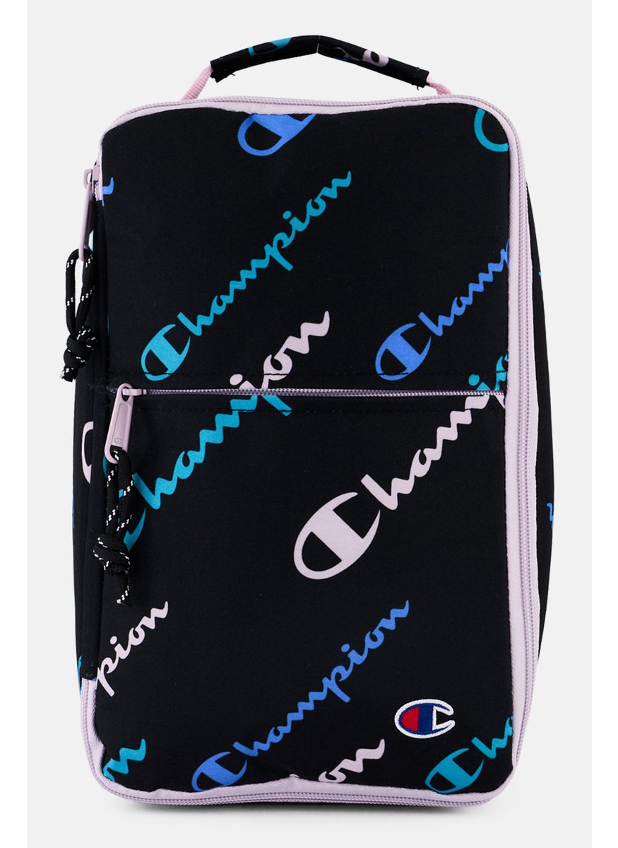 Champion - Kid Boys Brand Logo Lunch Bag 31 H x 19 L x 10 W cm, Black - Image 1