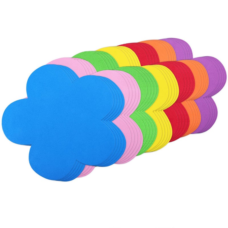 35Pcs Foam Flower Cut Outs 6 Large Foam Flower Shapes for Classroom Decor DIY Craft Party Decor