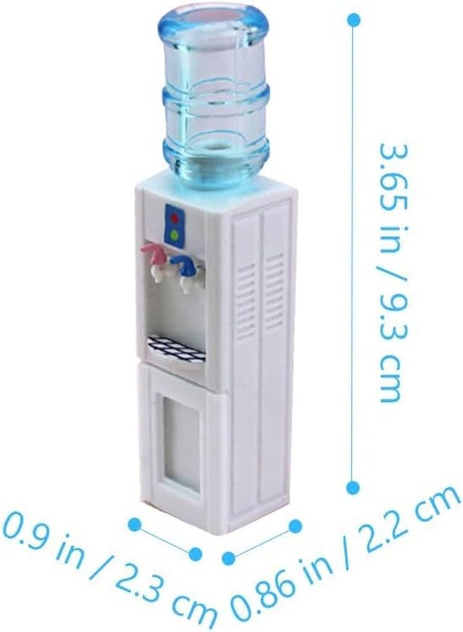 WinldMonmo 3.65-inch Miniature Realistic Design Water Dispenser - 1:12/1:6 Scale (Blue/White) Resin Water Cooler, Ideal for Office or Living Room Scene Setup, Mini Dollhouse Accessories - Image 4