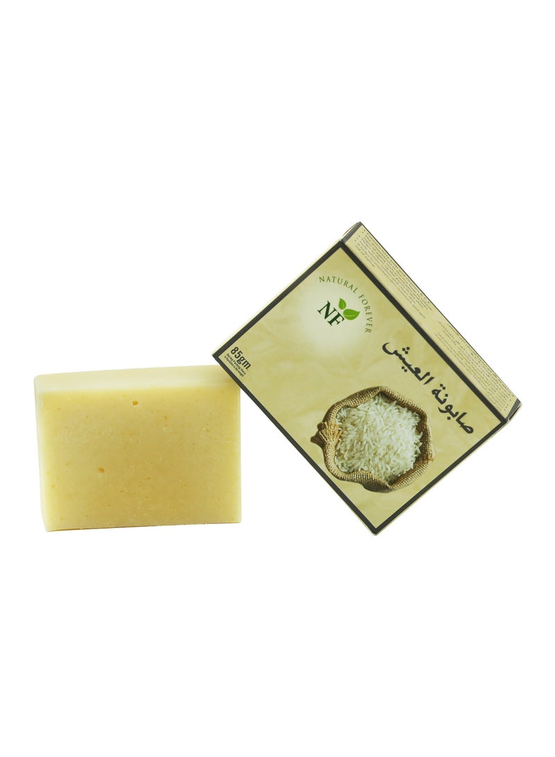 ناتشورال فوريفر صابونة العيش 85 جرام - Image 3