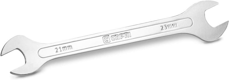 Capri Tools Super-Thin Open End Wrench (21 mm x 23 mm) - Image 1