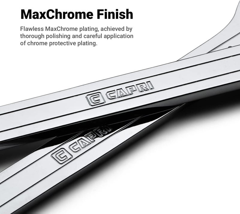 Capri Tools Super-Thin Open End Wrench (21 mm x 23 mm) - Image 4