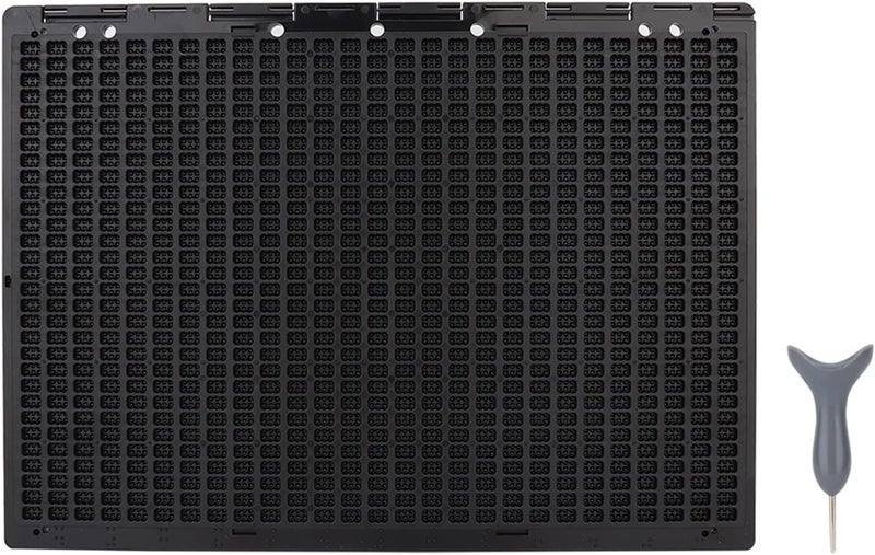 كلاراكو لوح كتابة برايل محمول مزود بقلم برايل مكون من 27 سطرًا، و30 خلية، وأداة تعليمية برايل مزودة بقلم برايل - Image 5