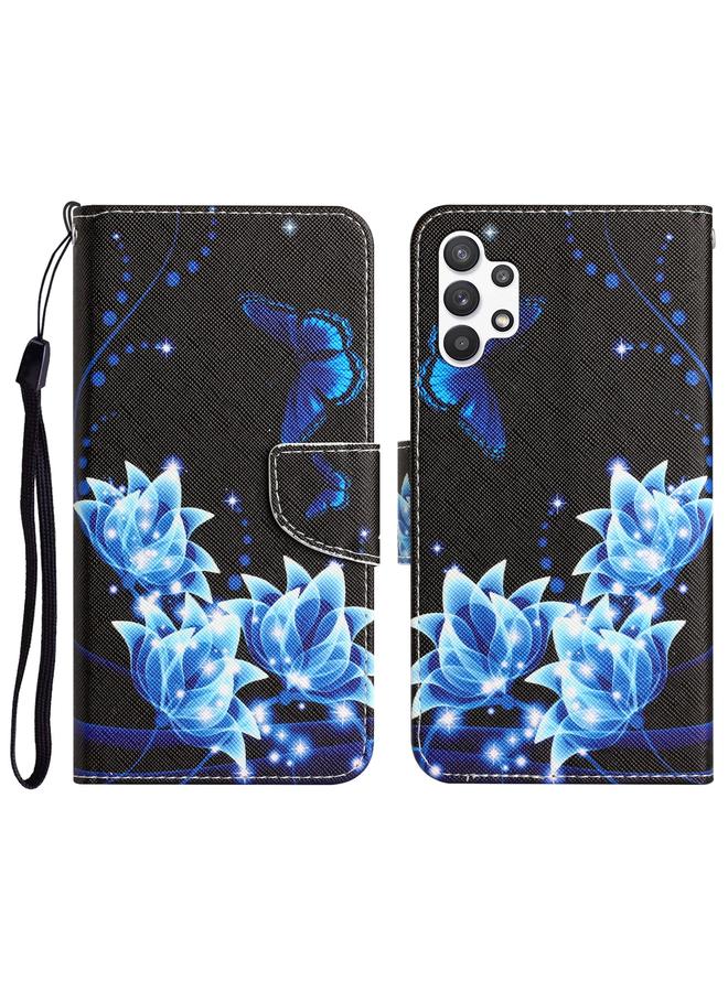 S-TOP Case For Samsung Galaxy A13 4G Colored Drawing Leather Phone Case - Image 1