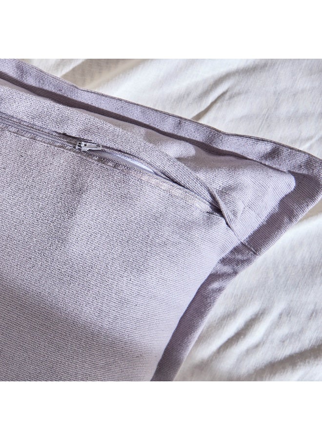 Home Box Atlanta Ezra Rib Solid Filled Cushion 60 x 40 cm - Image 3