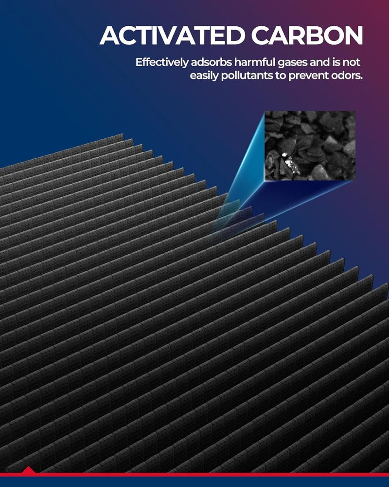 KAX Cabin Air Filter CF10373 with Activated Carbon for Audi and VW Models - Image 5
